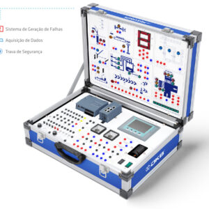 Conjunto para ensaios em Controlador Lógico Programável com IHM e Automação Industrial em Realidade Virtual | DK46/442S